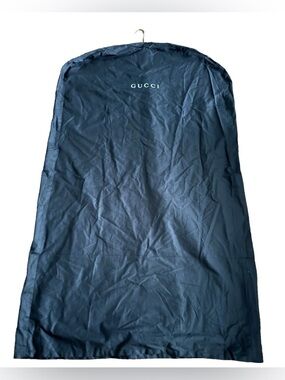 Gucci XL Duster Cover Garment Bag 54x32" Black Cotton